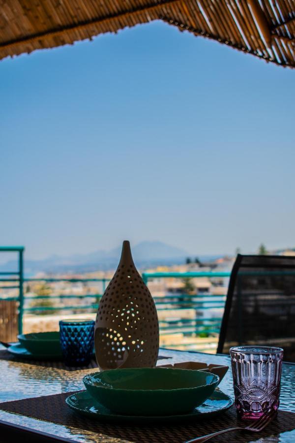 Rooftop With Sea View In Central Rethymno Exterior foto