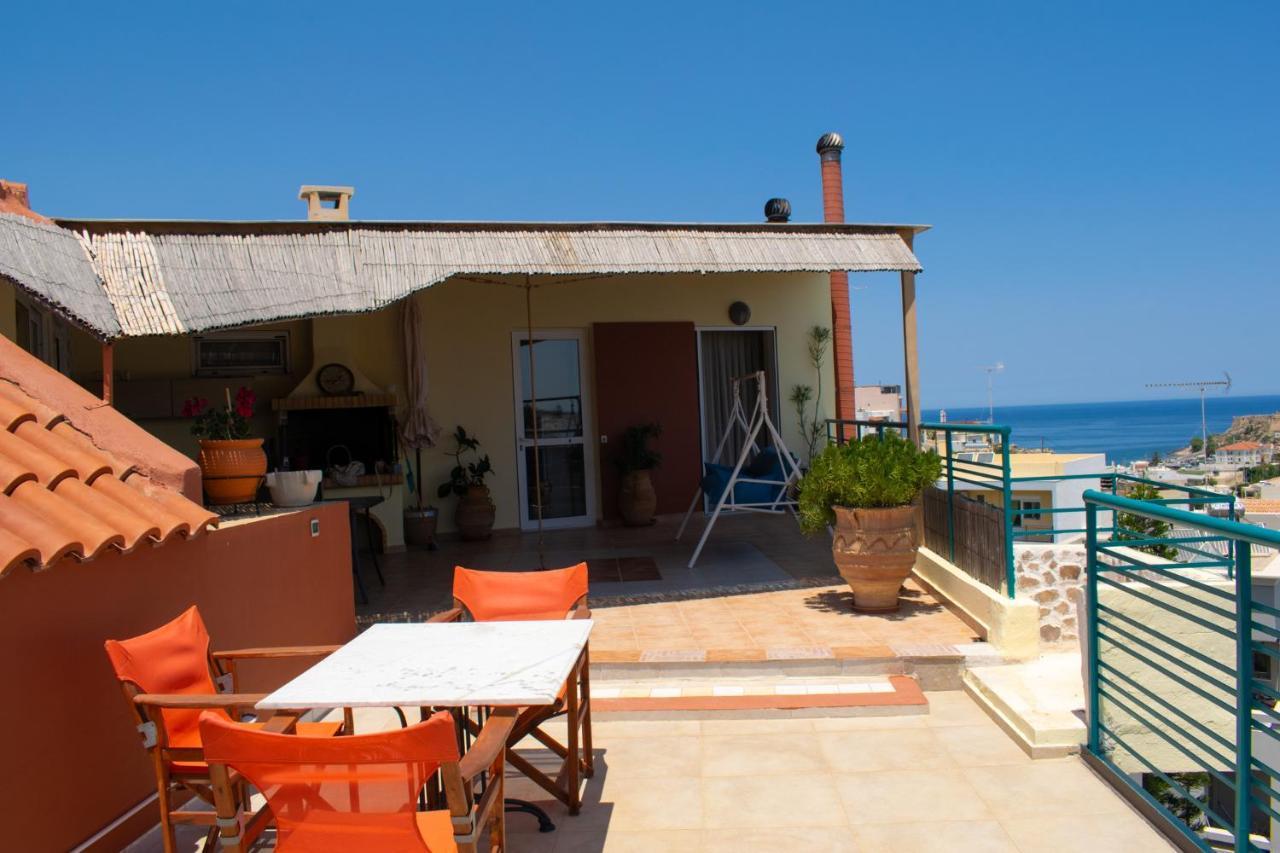 Rooftop With Sea View In Central Rethymno Exterior foto
