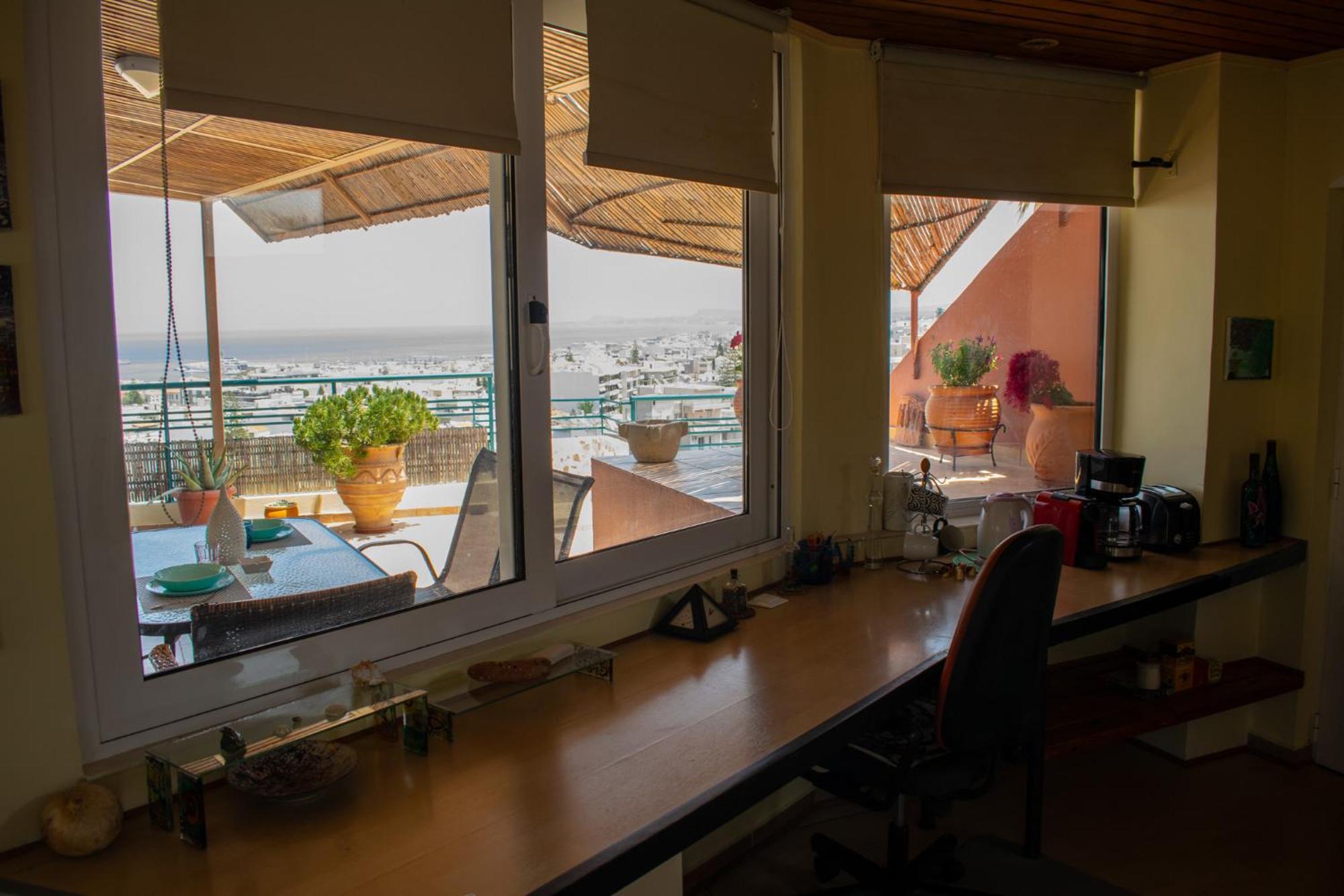 Rooftop With Sea View In Central Rethymno Exterior foto